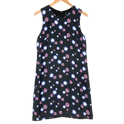 Nicole Miller Women's Viscose Round Neck Sleeveless Back Zip A-Line Dress Size S - Image 1 of 4