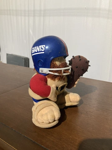 Vintage 1983 NFL Huddles Plush Stuffed Mascot 7" Inches New York Giants Football Cover