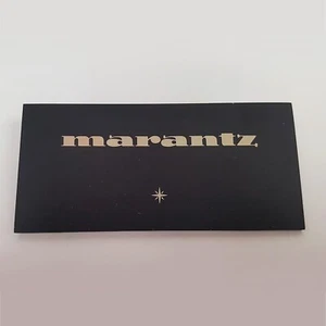 Marantz – Metal Name Plate w/ Mounting Screws - (USED) - Picture 1 of 2