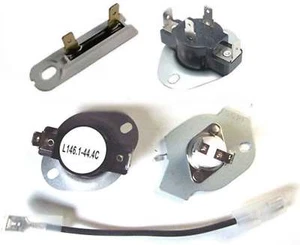 W10480709 3387134 3392519 Gas Dryer Thermostat Kit for Whirlpool Kenmore - Picture 1 of 3