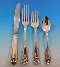 Fiddle Shell by Frank Smith Sterling Silver Flatware Set for 12 Service 48 pcs