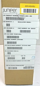 NEU EX9200-10XS-MIC Juniper Ex9200 modulare Schnittstellenkarte 750-063459 - Bild 1 von 4