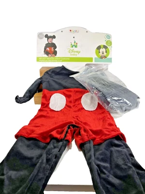 Mickey Mouse Disney Bebé Halloween Fiesta Disfraz ENTREPIERNA A PRESIÓN Infantil 6m+ Foto 1 de 4
