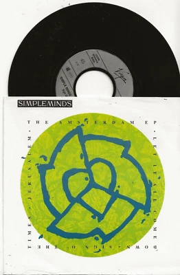 SIMPLE MINDS THE AMSTERDAM EP 7 INCH SINGLE FROM GERMANY, MINT - Image 1 of 2
