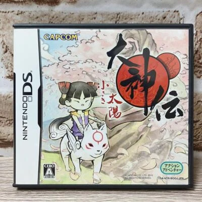 Okamiden Nintendo DS CAPCOM Action Adventure Game NTR-P-BOOJ with Case Japan 33 - Image 1 of 4
