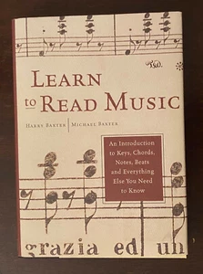 LEARN TO READ MUSIC Harry & Michael Baxter Intro to keys chord notes beats - Picture 1 of 6