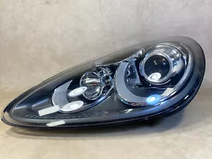PORSCHE CAYENNE 958 Genuine Bi Xenon HEADLIGHT LAMP Left 10-14 year LH - Picture 1 of 20