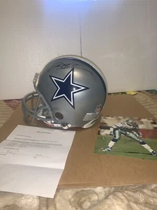 Deion Sanders handsignierter Original Helm und Foto mit COA - Bild 1 von 12