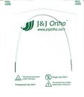 J&J Ortho™ Orthodontic White Coated Arch Wire Ovoid / Natural Optional (1/pk) 