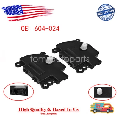 2Pcs For Chrysler 300 Dodge Challenger Charger 08-19 AC Actuator Blend Door Foto 1 de 4