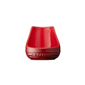 Le Creuset Ladle Stand Cherry Red Stoneware 5.1x4.3x4.3in Utensil Holder - Picture 1 of 4