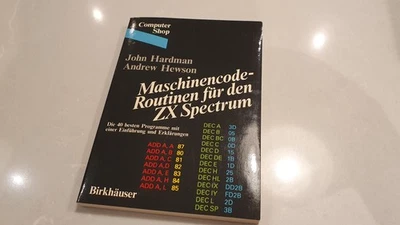 Maschinencode Routinen fur Den Sinclair ZX Spectrum German Book CL03 - Image 1 of 4
