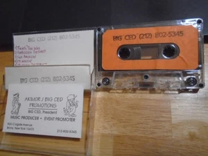 MEGA RARE Big Ced DEMO CASSETTE TAPE rap hip hop UNRELEASED Bronx NEW YORK 6trax - Picture 1 of 1
