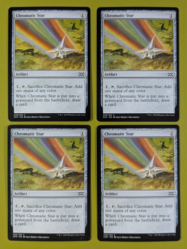 Chromatic Star x4 Double Masters 4x Playset Magic the Gathering MTG - Image 1 of 1