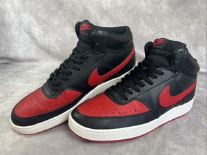 Nike Court Vision Mid Black-University Red White Bred Gr. 12 [DM8682-001] - Bild 1 von 9