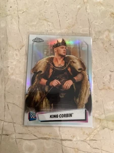 2021 Topps WWE Chrome - King Corbin - Refractor  Image Variation - Bild 1 von 1