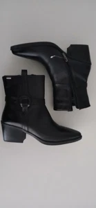 MEXX STIEFELETTE LEDER GR.40, schwarz, Neu Top Aktuelle Modell. - Bild 1 von 7