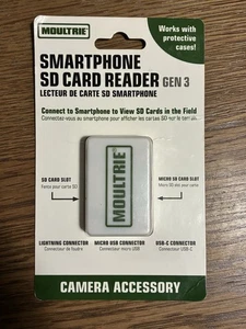 MOULTRIE® SMARTPHONE SD CARD READER Gen 3 (new) - Picture 1 of 2