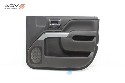 2016-18 CHEVROLET SILVERADO 1500 FRONT RIGHT INTERIOR DOOR PANEL TRIM COVER OEM - Image 1 of 4