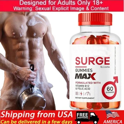 Vital Surge Male Gummies Maximum Strength Vital Surge Advanced Formula 60 Count - Image 1 of 4