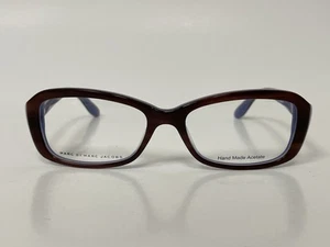 Authentic Marc by Marc Jacobs 574 ISK Brown Plastic Rectangle Eyeglasses 51mm - Picture 1 of 7
