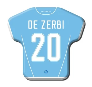 Calamita Simile a T-Shirt Calcio Stagione 2006/2007 Napoli 20 Roberto De Zerbi - Picture 1 of 9