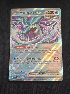 Walking Wake ex 050/162 SV05: Temporal Forces Double Rare Holo Pokemon TCG NM - Picture 1 of 2