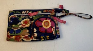 Lily Bloom Wristlet Wallet Purse Floral - Picture 1 of 9