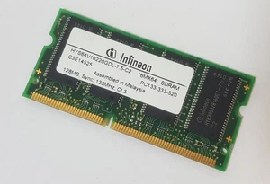 Infineon 256MB PC133 SD-Ram Notebook SO-Dimm Speicher HYS64V32220GDL-7.5-C2 - Bild 1 von 1