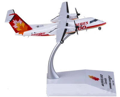 Modelo de avión fundido a presión 1:200 JC Wings Bombardier De Havilland Canada Dash 8 Q200 Foto 1 de 4
