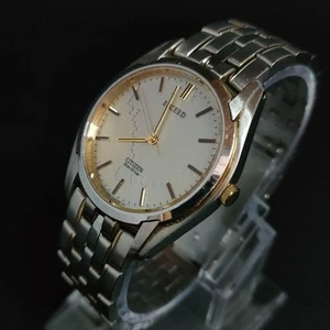CITIZEN H030-T016022 Exceed Solar Watch Gold/Silver - Picture 1 of 6