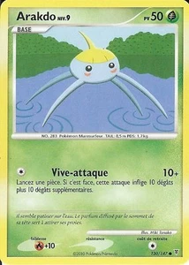Carte POKEMON " ARAKADO " Niv 9 Vainqueur Suprême 50PV 130/147 VF - Imagen 1 de 1