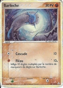 Carte Pokemon " BARLOCHE " Niveau Base Fantome Holon PV 50 60/110 VF - Imagen 1 de 1