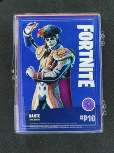 2020 PANINI FORTNITE SERIES 2 11 CRACKED ICE CARD PROMO SET *DANTE P10 INCLUDED* - Picture 1 of 2