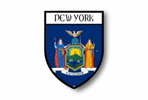 Aufkleber Sticker Wappen Stadt Flagge Auto Motorrad USA USA New York - Bild 1 von 1
