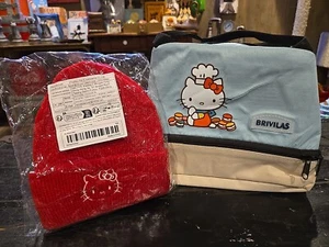 Hello Kitty Brotzeittasche und Beanie, neu ohne Etikett - Bild 1 von 5