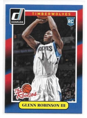 Baloncesto Donruss 2014-15 The Rookies Glenn Robinson III Timberwolves Foto 1 de 2