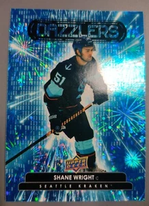 2022-23 Upper Deck Blue Dazzlers Rookie Shane Wright #DZ-64 Kraken - Picture 1 of 2