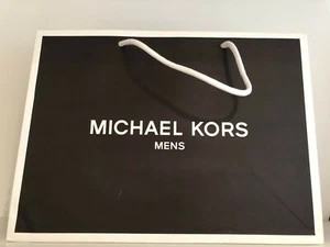Michael Kors Herren Papierträger/Geschenktüte schwarz - 28 x 38 x 16 cm - Bild 1 von 2