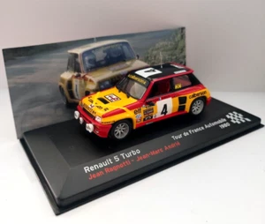 Renault 5 Turbo J.Ragnotti Tour de France Auto 1980 1/43 IXO Vitrinenbox - Bild 1 von 3