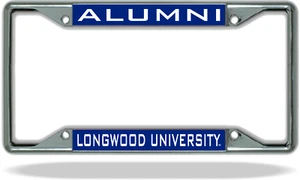 Marco de placa de matrícula de ex alumnos de la Universidad de Longwood - Imagen 1 de 1