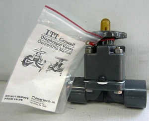 ITT Grinnell DIA-FLO 1" Manual Diaphragm Valve, New in box - Picture 1 of 6