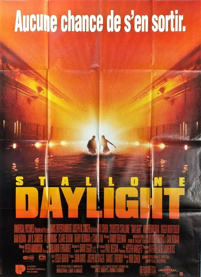Plakat Kino Daylight Sylvester Stallone 120 X 160 CM - Bild 1 von 1