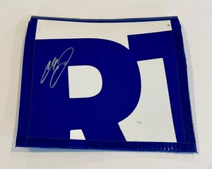 2024 Chase Elliott The Clash Napa Signed Race Used 7x7 Sheetmetal Piece (L) - Picture 1 of 6