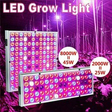 8000W LED Grow Light Hydroponic Full Spectrum Indoor Plant Flower Bloom Growing