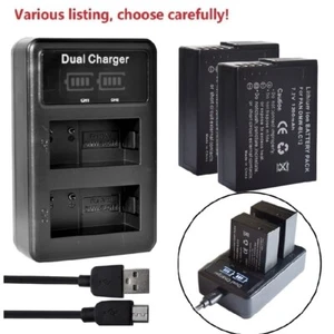 Batterie ou chargeur DMW-BLC12E pour Panasonic Lumix DMC-FZ330 DMC-FZ2500 - Photo 1/34
