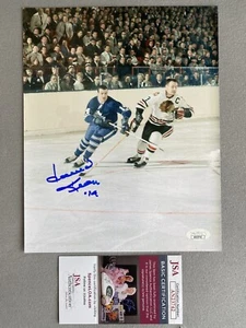 TORONTO MAPLE LEAFS- DAVE KEON AUTOGRAPH 8x10 ACTION PHOTO JSA AN23742 - Picture 1 of 1