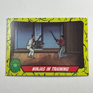 1989 Topps TMNT Teenage Mutant Ninja Turtles #13 Ninjas in Training - Imagen 1 de 2