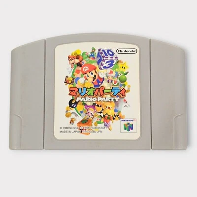Mario Party N64 Nintendo 64 Family Kids Party Vintage Game Japanese Import - Image 1 of 2