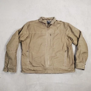 Kuhl Jacket Mens 2XL XXL Brown Burr Vintage Patina Dye Fleece Lined Coat 1052 * - Picture 1 of 21